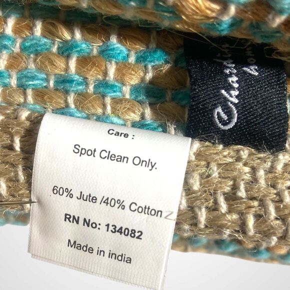 Chardin Home Natural Jute Placemats Set Of 4 Rustic Farmhouse 13x19 Place Mats - Picture 7 of 7